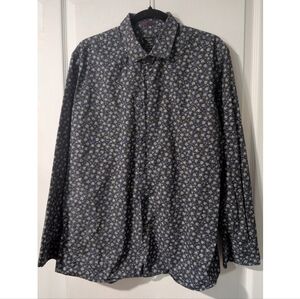 Paul Smith | London Slim Fit Floral Shirt In Navy